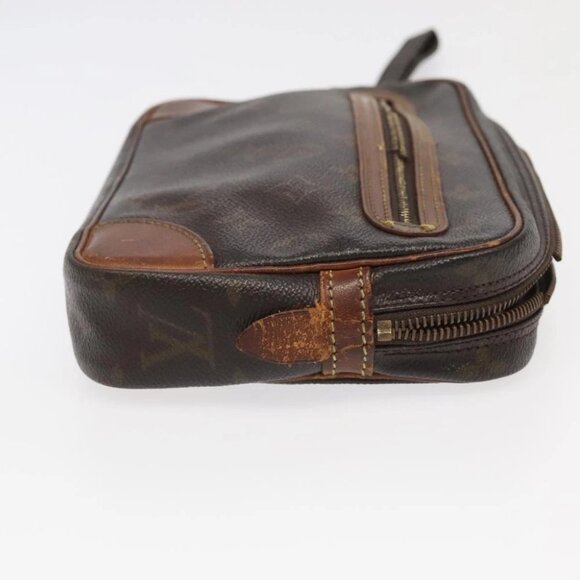 LOUIS VUITTON Monogram Marly Dragonne GM Clutch Bag M51825 LV Auth 95094 - Picture 4 of 15